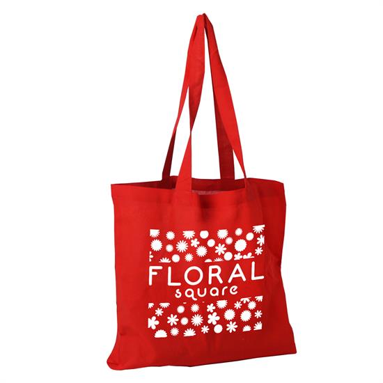 Red color option for 15" Cotton Tote Colors