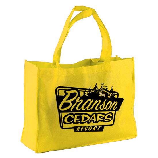 Yellow color option for The Carry All   16" Non Woven Tote