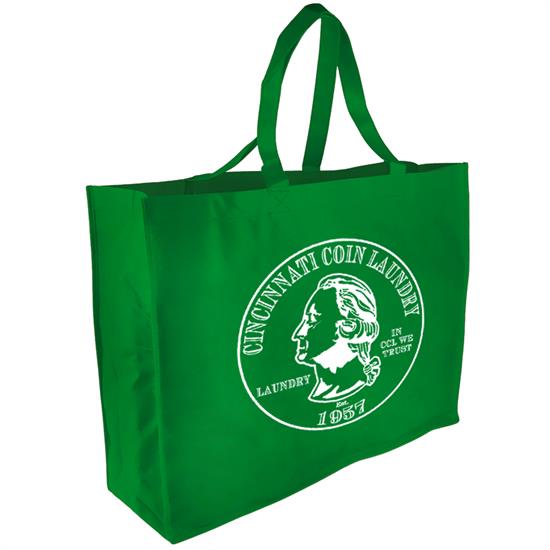Green color option for The Trade Show   20" Non Woven Tote