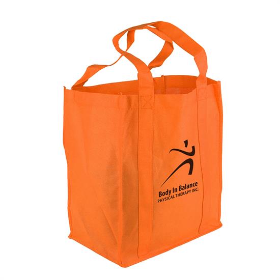 Orange color option for The Grocer   Super Saver Grocery Tote