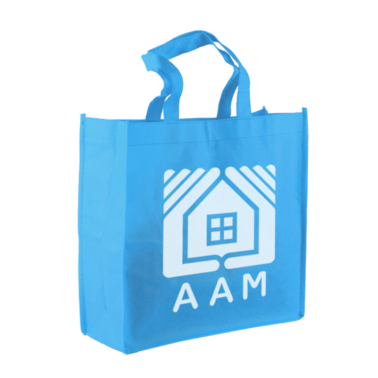 Light Blue color option for The Companion   13" Non Woven Tote