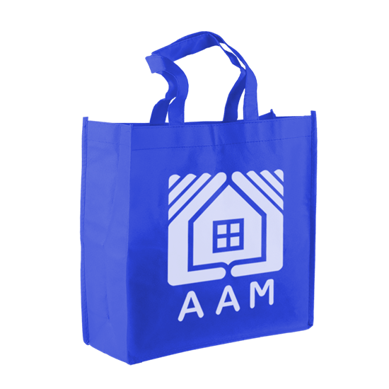 Royal Blue color option for The Companion   13" Non Woven Tote