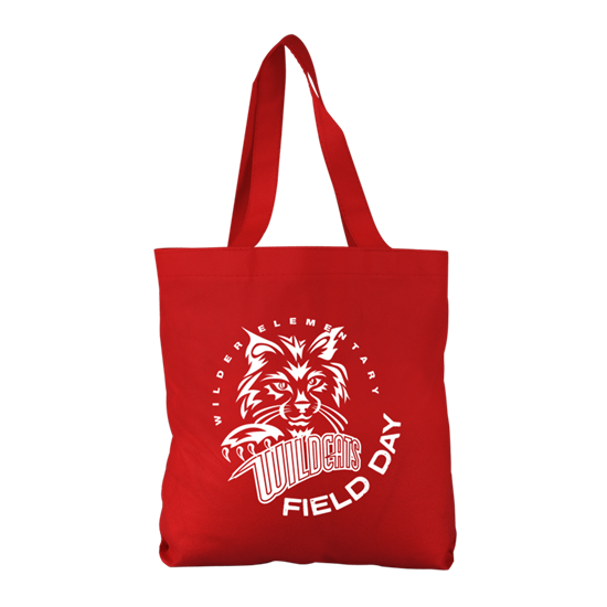 Red color option for The Economy   13" Non Woven Tote