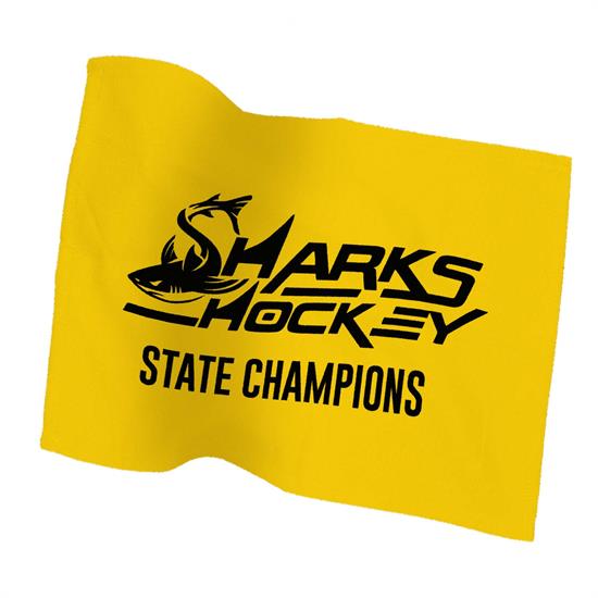 Yellow color option for 15" X 18" Rally Towel In Colors