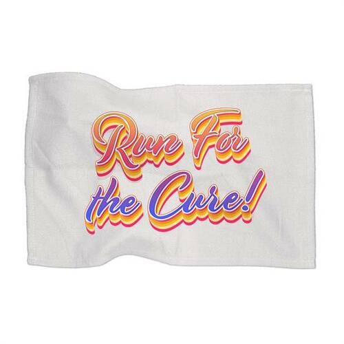 Main photo of Microfiber Rally Towel   White   Digital
