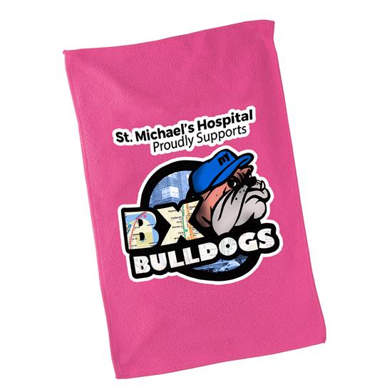Hot Pink color option for Micro Fiber Rally Towel   Colors   Digital
