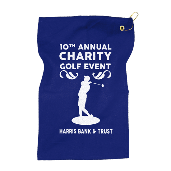 Navy Blue color option for Micro Fiber Golf Towel