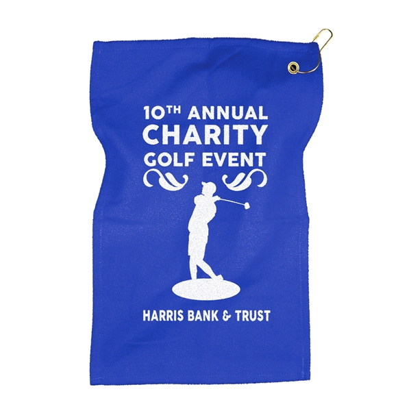 Royal Blue color option for Micro Fiber Golf Towel