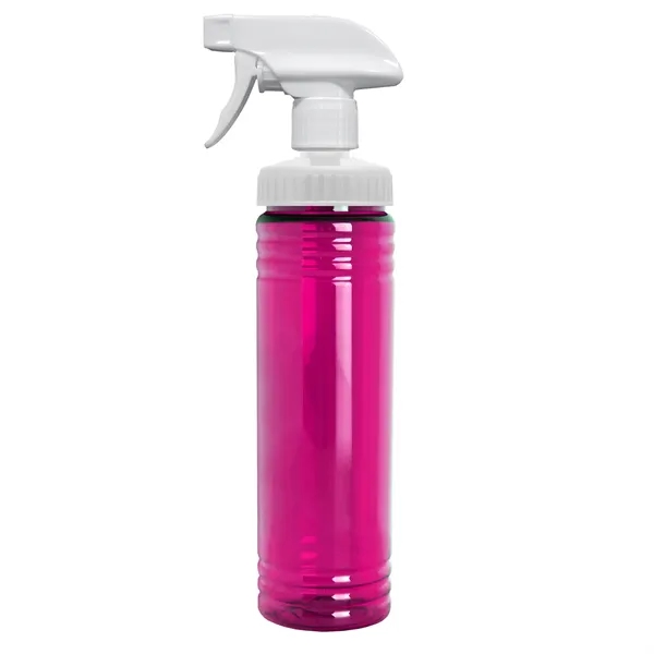 Translucent Fuchsia color option for 24 Oz. Transparent Spray Bottle