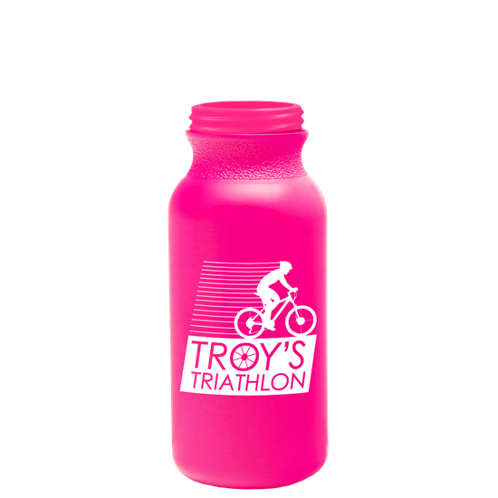 Hot Pink color option for The Omni   20 Oz. Bike Bottles With Tethered Push Pull Cap