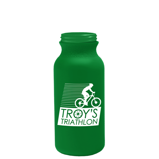 Kelly Green color option for The Omni   20 Oz. Bike Bottles With Tethered Push Pull Cap