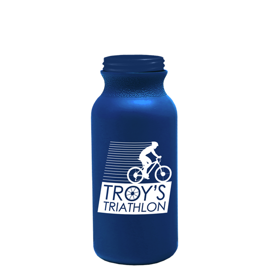 Metallic Navy Blue color option for The Omni   20 Oz. Bike Bottles With Tethered Push Pull Cap