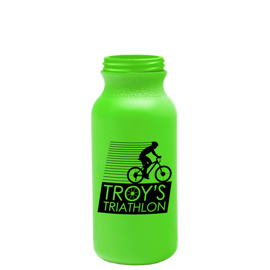 Neon Green color option for The Omni   20 Oz. Bike Bottles With Tethered Push Pull Cap