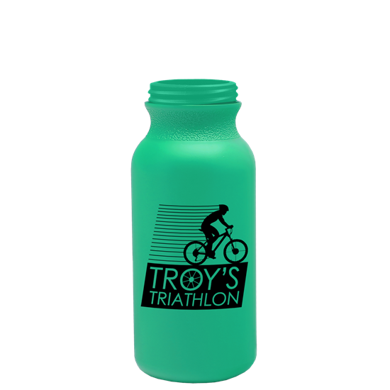 Turquoise color option for The Omni   20 Oz. Bike Bottles With Tethered Push Pull Cap