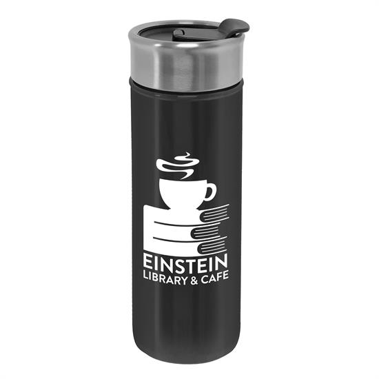 Metallic Black color option for 18 Oz. Stainless Steel Insulated Bottle