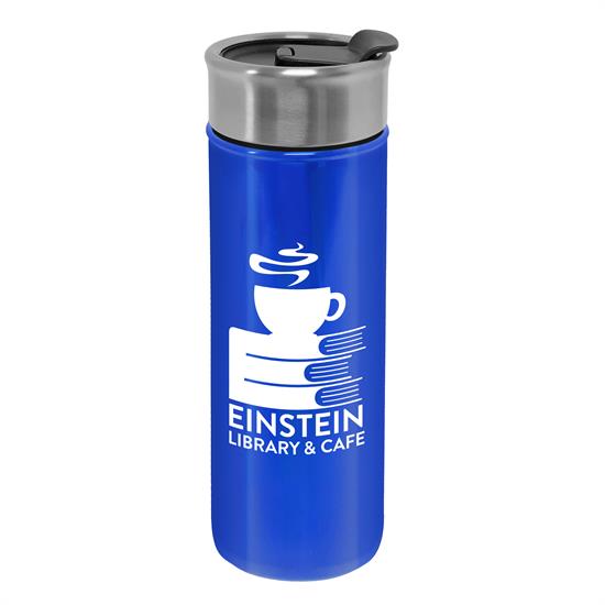 Metallic Blue color option for 18 Oz. Stainless Steel Insulated Bottle