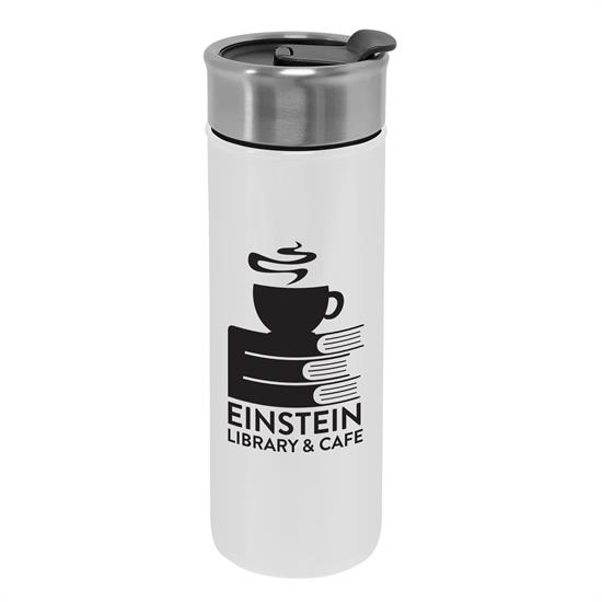 White color option for 18 Oz. Stainless Steel Insulated Bottle