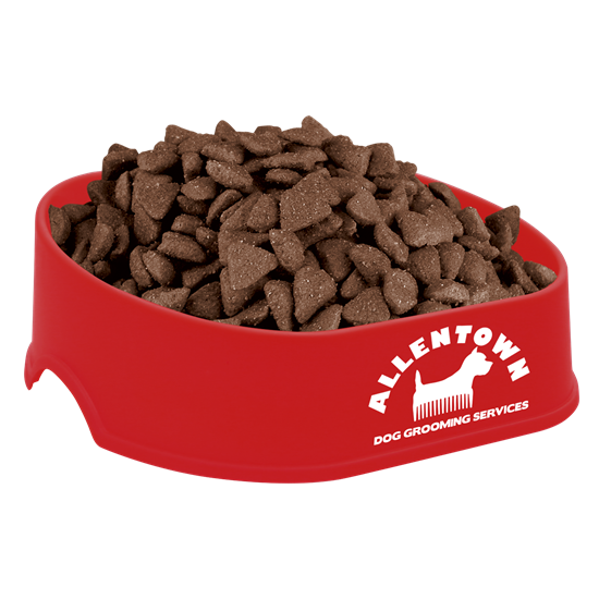 Red color option for Happy Dog 8" Pet Bowl