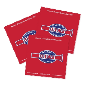 Photo of Custom Full Color Microfiber Cleaning Cloth 5"X 5"