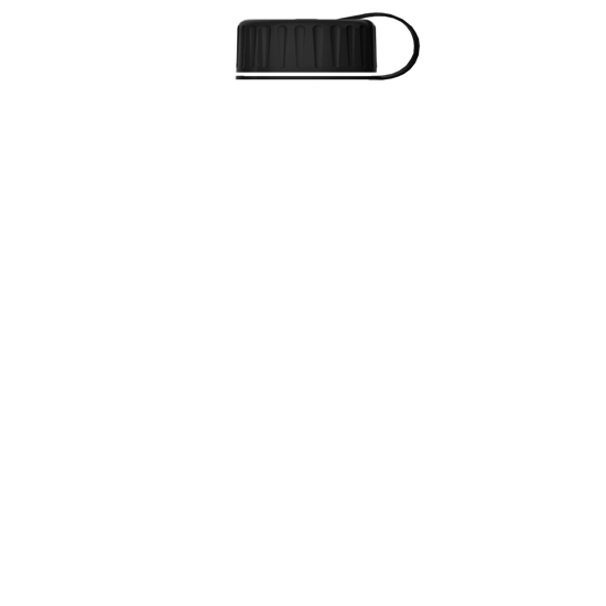 Black color option for 32 Oz. Adventure Bottle With Tethered Lid    Made With Tritan™ Re New