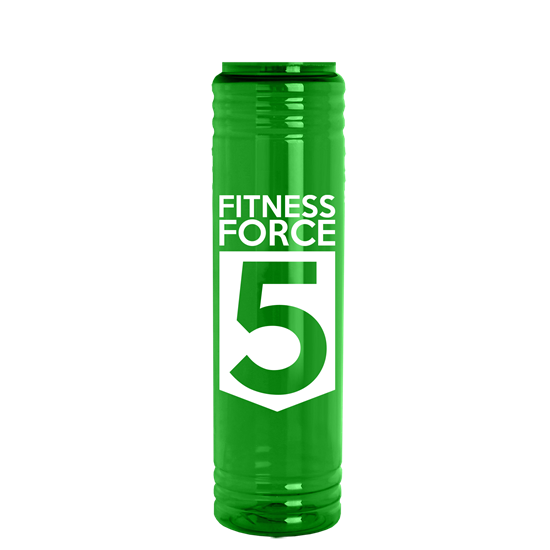 Transparent Green color option for 32 Oz. Adventure Bottle With Tethered Lid    Made With Tritan™ Re New