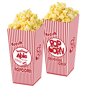 Photo of Empty Open Top Popcorn Box