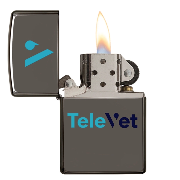 Black Ice color option for High Polish Classic Black Ice® Zippo® Windproof Lighter