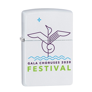 Photo of White Matte Windproof Zippo® Lighter