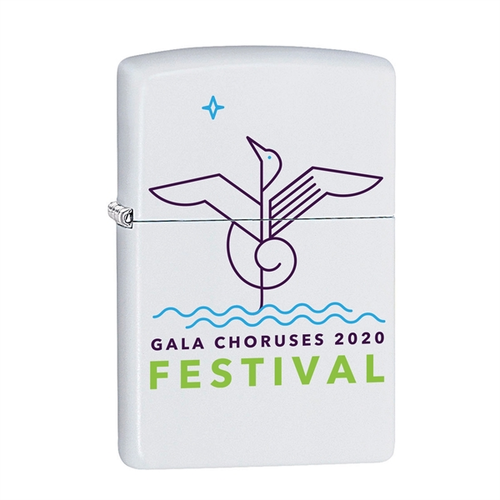 Main photo of White Matte Windproof Zippo® Lighter