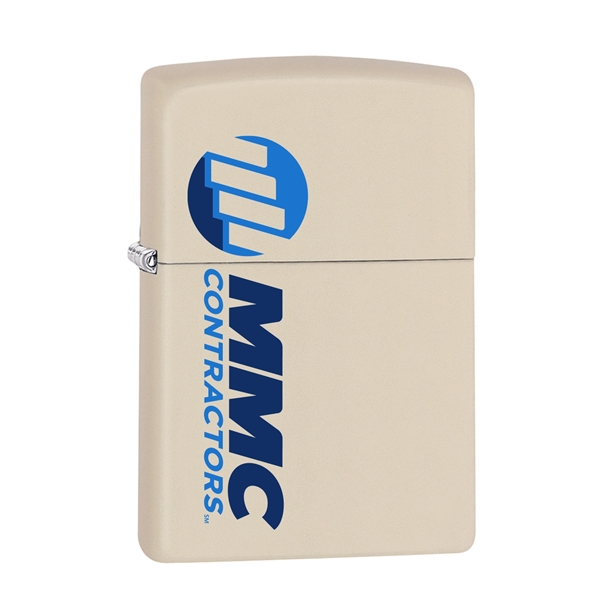 Cream item color option for Matte Color Windproof Zippo® Lighters