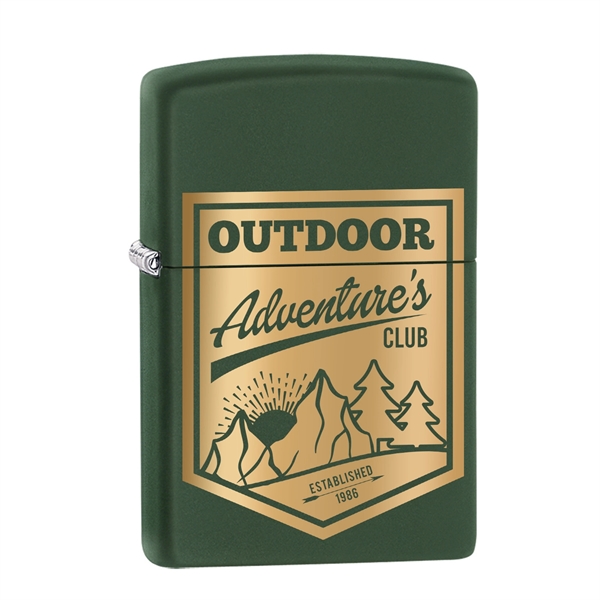 Green item color option for Matte Color Windproof Zippo® Lighters
