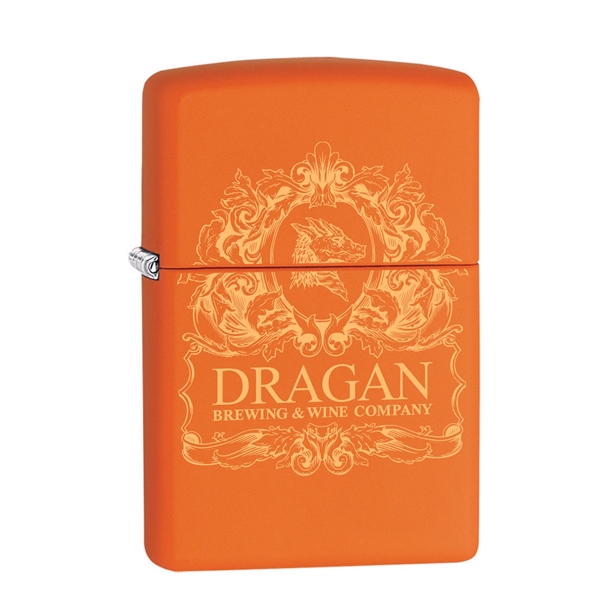 Orange color option for Matte Color Windproof Zippo® Lighters