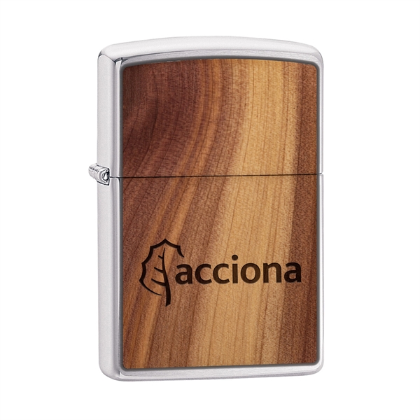 Cedar color option for Zippo® Woodchuck Usa Cedar Windproof Lighter