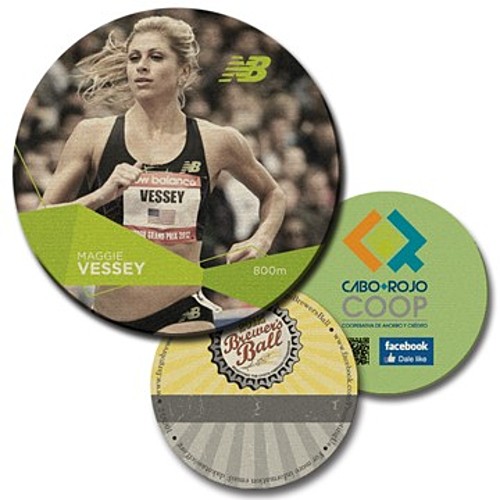 Main photo of Eco Coaster Board   Round   Full Color