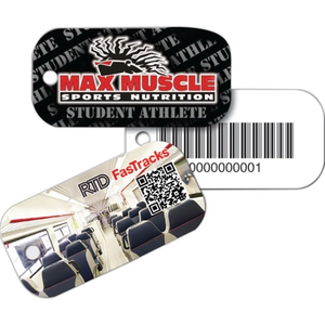 Photo of Key Tag   Large Rectangle With Rc   Full Color