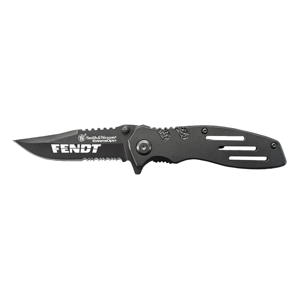 Black color option for Smith & Wesson® Extreme Ops Pocket Knife
