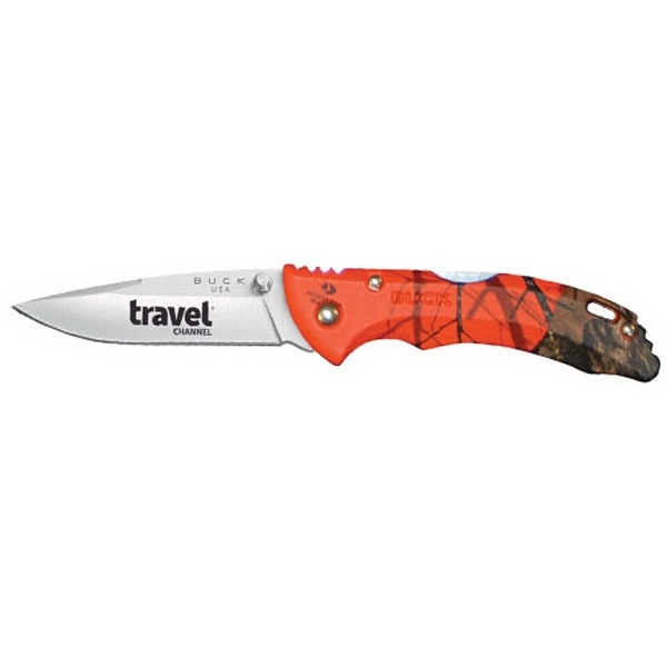 Red color option for Buck® Bantam™ Bbw Lockback Knife