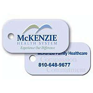 Photo of Key Tag   Medium Rectangle With Rc   Full Color