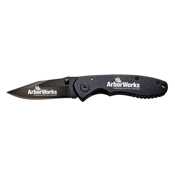 Black color option for Cedar Creek Warhawk Pocket Knife