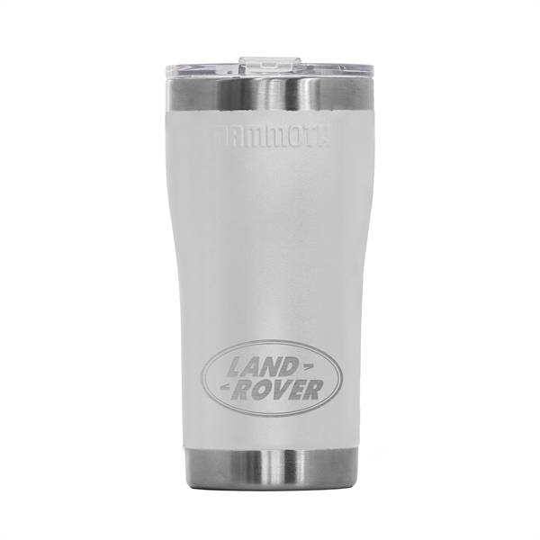 White color option for Mammoth® Rover Tumbler 20 Oz