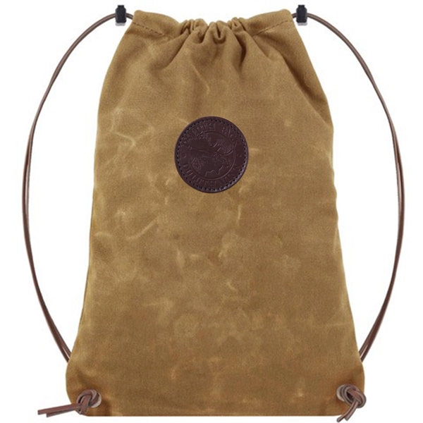 medium brown color option for Duluth Pack™ Drawstring Backpack