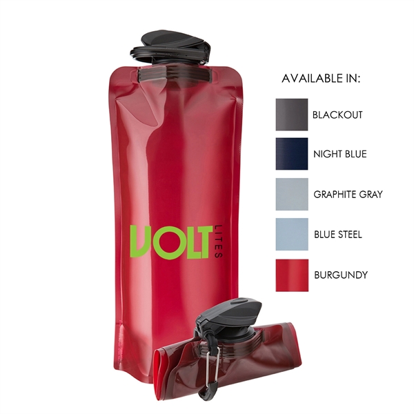 Burgundy color option for Vapur® Eclipse Folding Anti Bottle 1 L