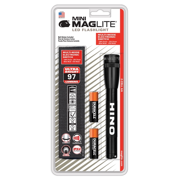 Black color option for Maglite® Led Holster Combo Pack