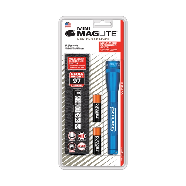 Blue color option for Maglite® Led Holster Combo Pack