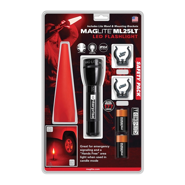 Multi color color option for Maglite® Ml25 Lt Led Safety Pack