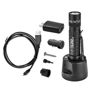 Photo of Maglite Magtac Led Rechargeable Flashlight System Plain Bezel