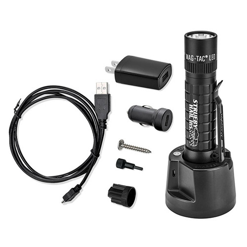 Photo of Maglite Magtac Led Rechargeable Flashlight System Plain Bezel