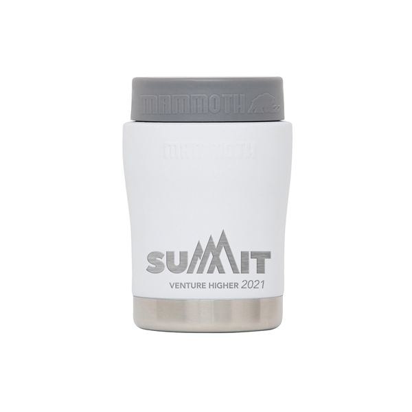 White color option for Mammoth® 12 Oz. Chillski Can Cooler
