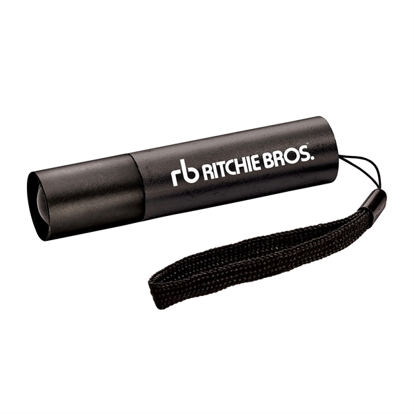 Black color option for Cedar Creek® Flare Rechargeable Flashlight