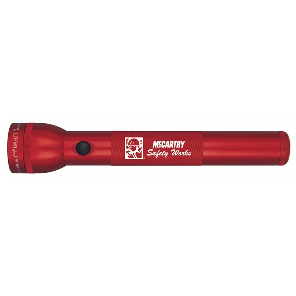 Red color option for Standard 3 “D” Cell Maglite® Flashlight